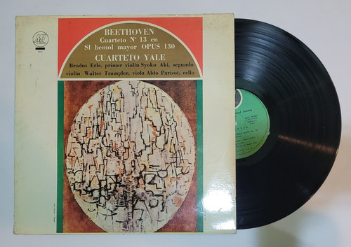 Beethoven Cuarteto Yale Erle Syoko Trampler Parisot Lp Clasi