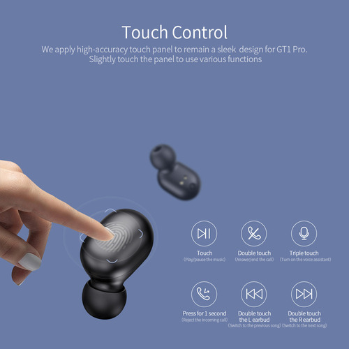 Ya Auriculares Gt1 Pro Bt: Batería Larga, Control