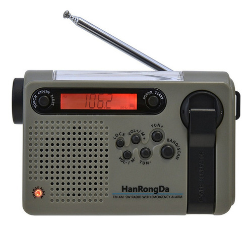 Radio De Emergencia Al Aire Libre Hanrongda Radio Am Fm Sw