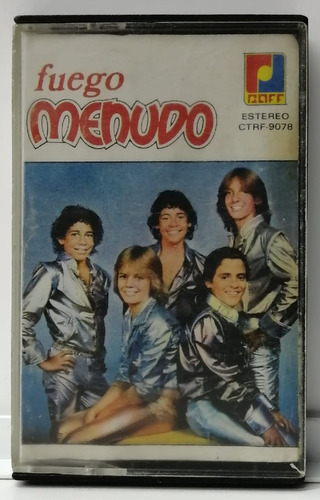 Menudo Cassette Mexicano Fuego Discos Cisne 1981 Rpp Mrx Kst