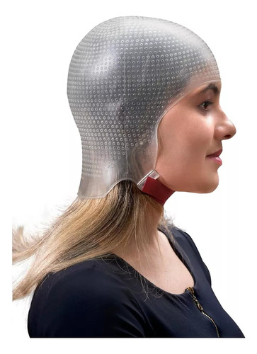 Gorro De Pelo Dompel Sparta De Silicona De 2,4 K Con Mechas,