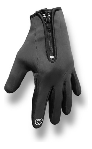 Guantes Neopren Termico Polar Moto Bici Táctil Invierno Frio