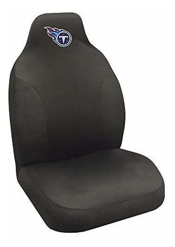 Nfl Tennessee Titans Tapa De Asiento Bordada Black 20 X...