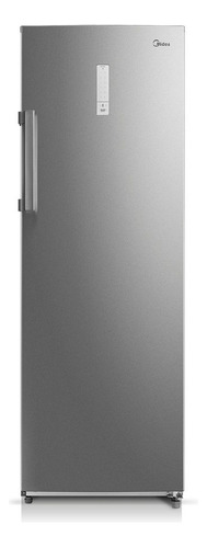 Congelador vertical No Frost de aço inoxidável Midea 230 Lts