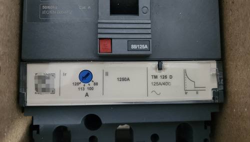 Interruptor Automatico 3p 125a 36ka Ref Lv516332 Schneider