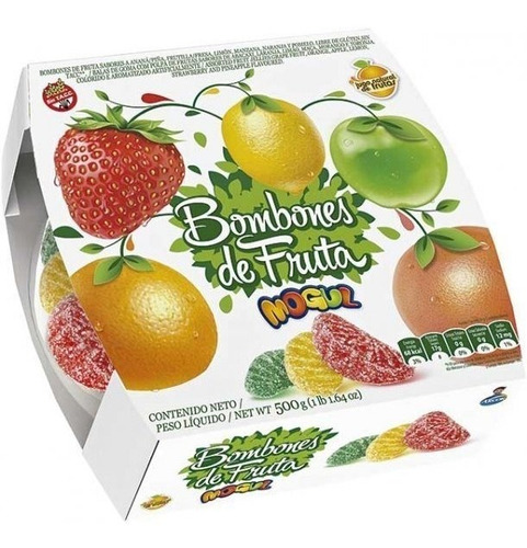 Bombones De Fruta Mogul X 500 G