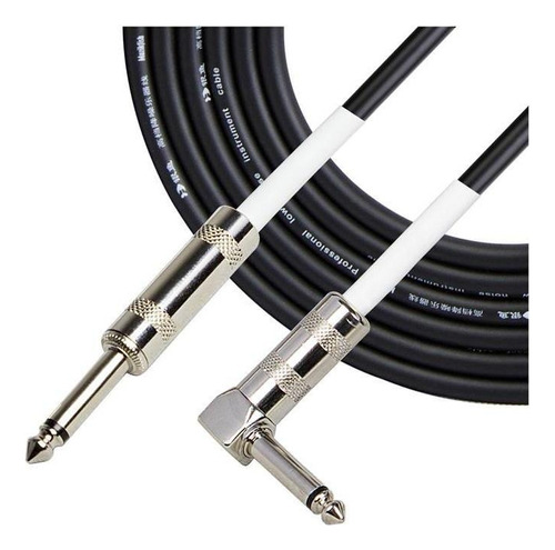 Cable Plug Plug 6 Metros Csa Angular Instrumentos Sonido