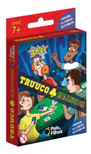 Kit 05 Jogos Cartas Divertidos Truco, Mico, Mau Mau + Brinde - R$ 99,9