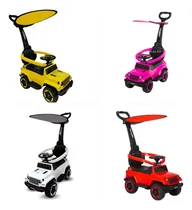 Comprar Carrito Carro Multifuncional Niños Luz Musica Mod Audi Polic Color Rojo Azul Rosado