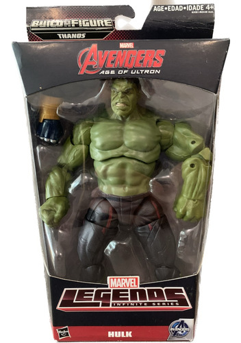 Hasbro - Marvel Legends (baf Thanos) - Hulk - Lacrado (Usado)