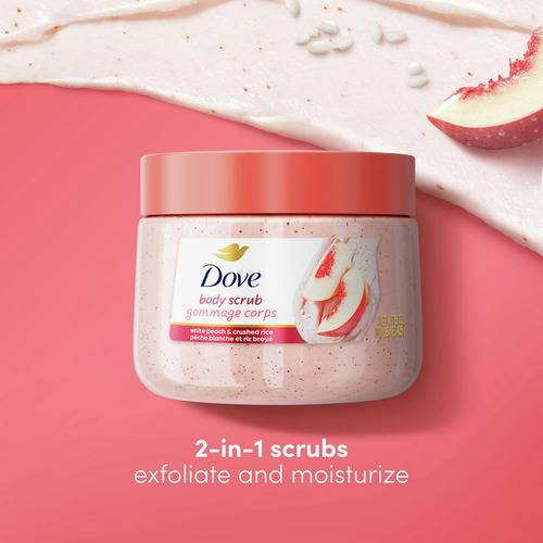Dove Crema Exfoliante Corporal Para Mujer 425g Durazno
