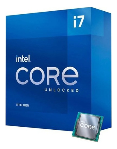 Procesador Intel Core I7-11700k 3.60 / 5.00 Ghz, 16 Mb Caché