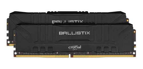 Memoria Crucial Ballistix 16gb 2x8 2666 Negro Mexx