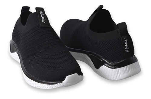 Imagen 5 de 8 de Zapatillas Mujer Atomik Monaco Urbana Liviana Cómoda Sport