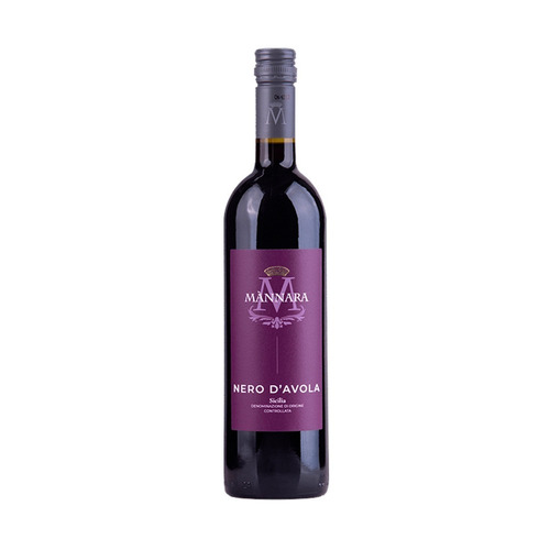 Vinho Italiano Tinto Nero D'Avola Mannara 750ml