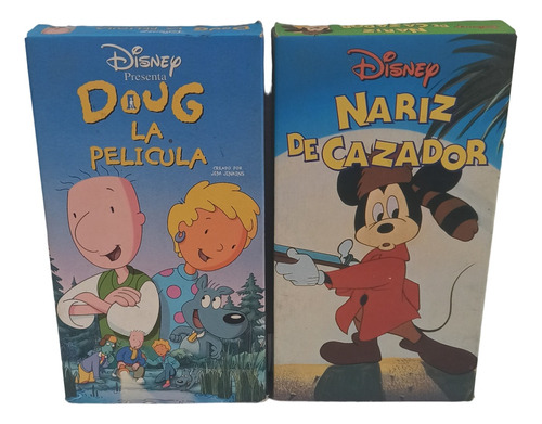Vhs Doug La Pelicula + Nariz De Cazador Disney