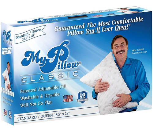 Mypillow Classic Series - Almohada Relleno Ajustable 