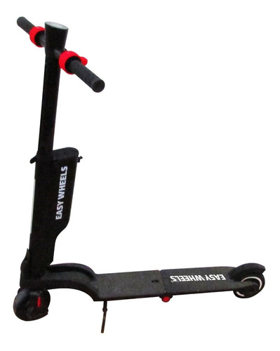 Patin Electrico Ultra Plegable - Scooter Recargable Color Negro