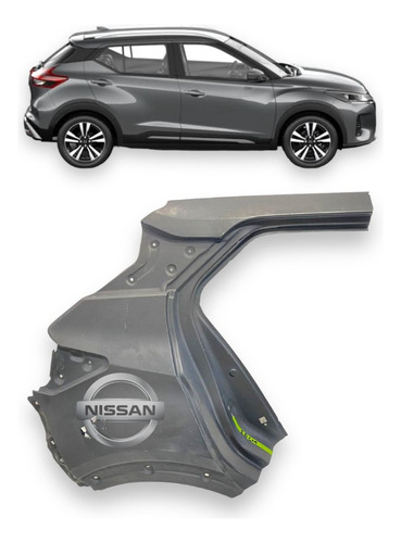 Lateral Traseira Direita Nissan Kicks 2016 2023 G81125rama