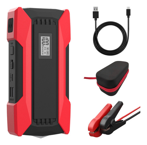 Portable Source Qc3.0 Peaks Jump Starter Para Up Booster Car