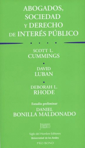 Libro Abogados, Sociedad Y Derecho De Interes Publico