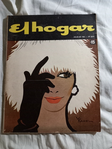 Revista El Hogar Julio 1961 Teatro Infantil 