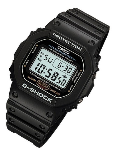 Reloj De Pulsera Casio G-shock Dw5600 De Cuerpo Color Negro,