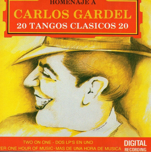 Cd Carlos Gardel (20 Tangos Clasicos20) 