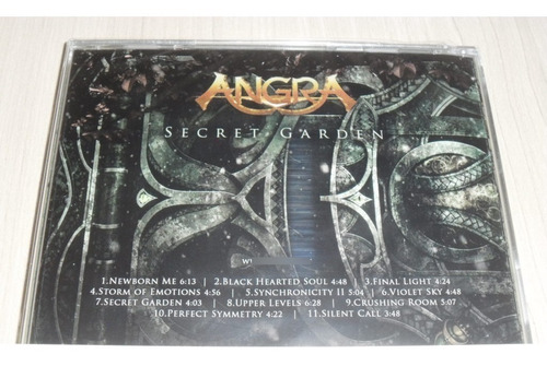 Imagem 2 de 2 de Cd Angra - Secret Garden 2015 (europeu + Bônus) Lacrado
