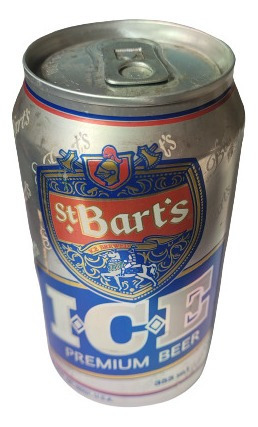 Lata Antiga De Coleção - Cheia  - St Bart's Ice Premium