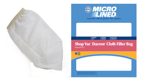 Dvc Micro Lined Replacement Dacron Cloth Filter For Shop Aah