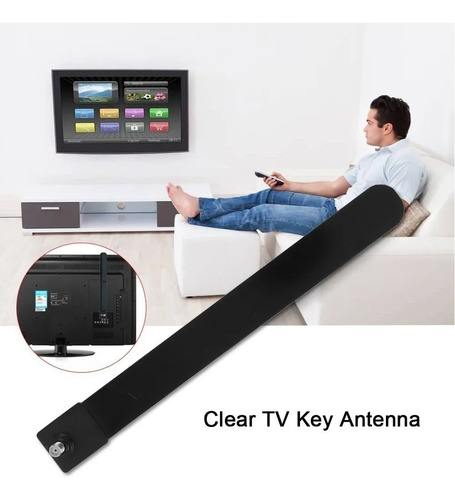Imagen 3 de 4 de Antena Tv Digital Canales Ultra Hd Lcd Led Plasma Universal