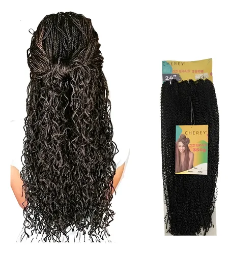 よここここ Pacotão 320 Gr Cabelo Miojo Micro Zizi Sintético Kanekalon
