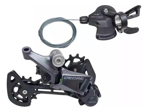 Desviador Shimano Deore Rd-m6100 12v + Palanca De Cambio