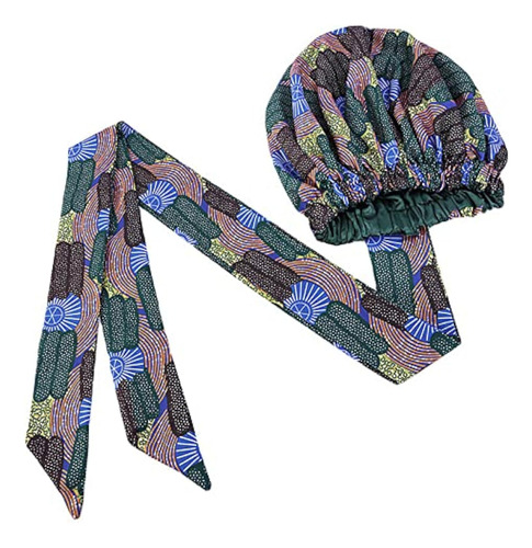 Guaizhou Gorra De Satén Con Estampado De Turbante Africano To_def To_def