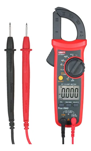 Pinza Amperimétrica Digital Uni-t Ut202+ True Rms Ncv