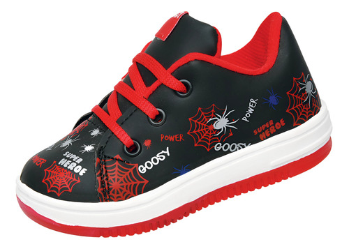 Zapatilla Acordonada Kids Estampada / Goo333