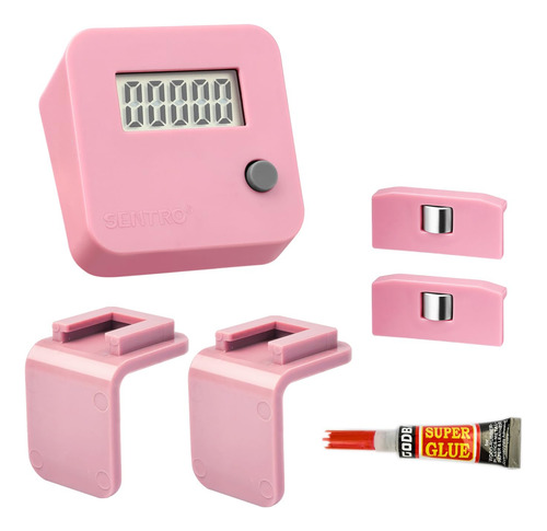 Contador Circular Para Máquina De Tejer Sentro 40/48 Rosa