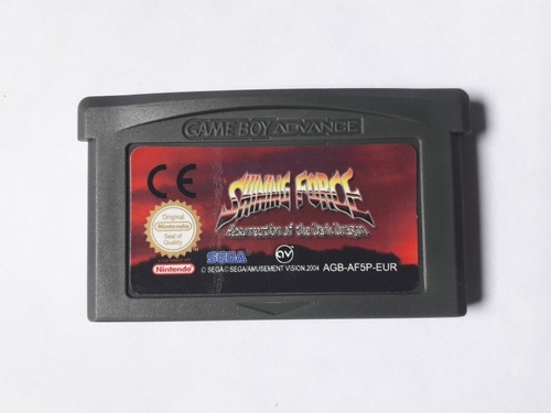Shining Force Resurrection Dark Dragon Game Boy Advance GBA