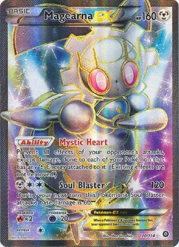 Magearna Ex 110/114 Full Art Ultra Raro Pokemon Tcg