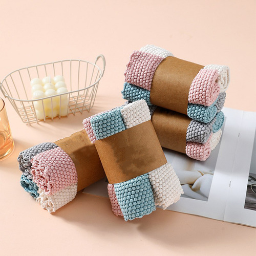 Toallitas Limpiadoras De Microfibra P, Absorbente Y Secante,