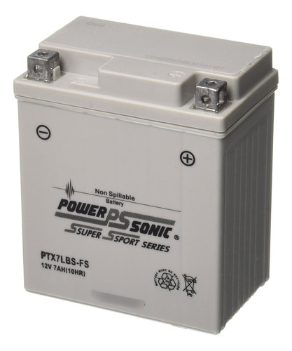 Power Sonic Batería Activada De Fábrica Ptx7lbs-fs