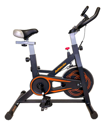 Bicicleta Spinning Athletic Advanced 130bs Suporta 110kg