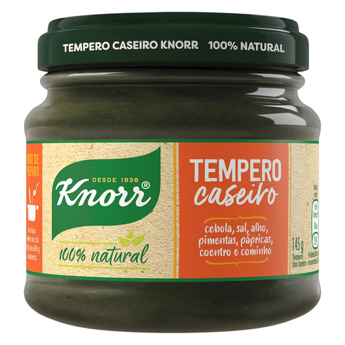 Tempero Caseiro Apimentado Knorr Vidro 145g