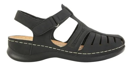 Sandalias Cangrejeras Mujer Huarache Plataforma Cuña Comodos