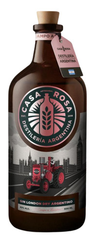 Gin Casa Rosa London Dry 500ml.