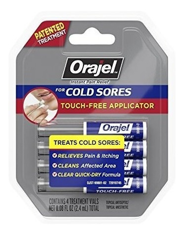 Orajel Touch-libre Tratamiento De Herpes Labial, Con Aplicad