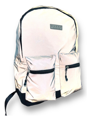 Mochila Urbana Reflectiva Reflex  Reforzada 43cm Capacidad 