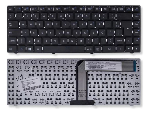 Teclado Para Notebook Positivo Part Number 82r-14b240-4216