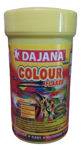 Alimento De Peces Dajana Colour Flake 100ml